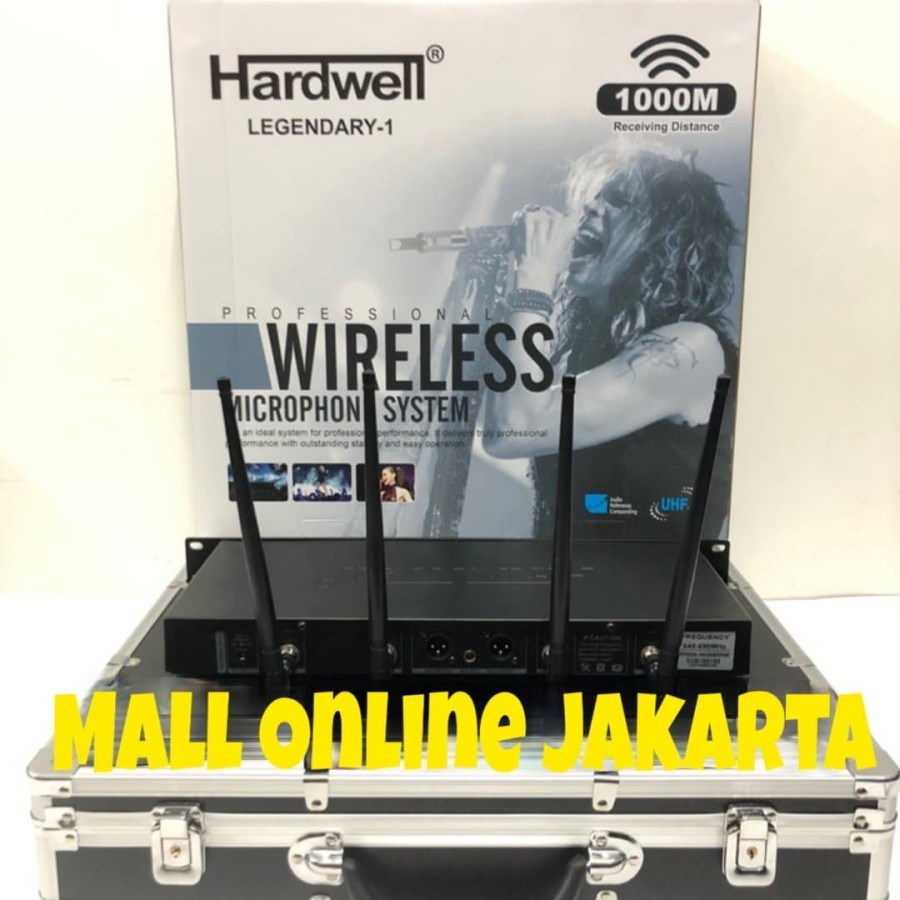 Mic Wireless Hardwell Legendary 1 Microphone Legendary1 Original