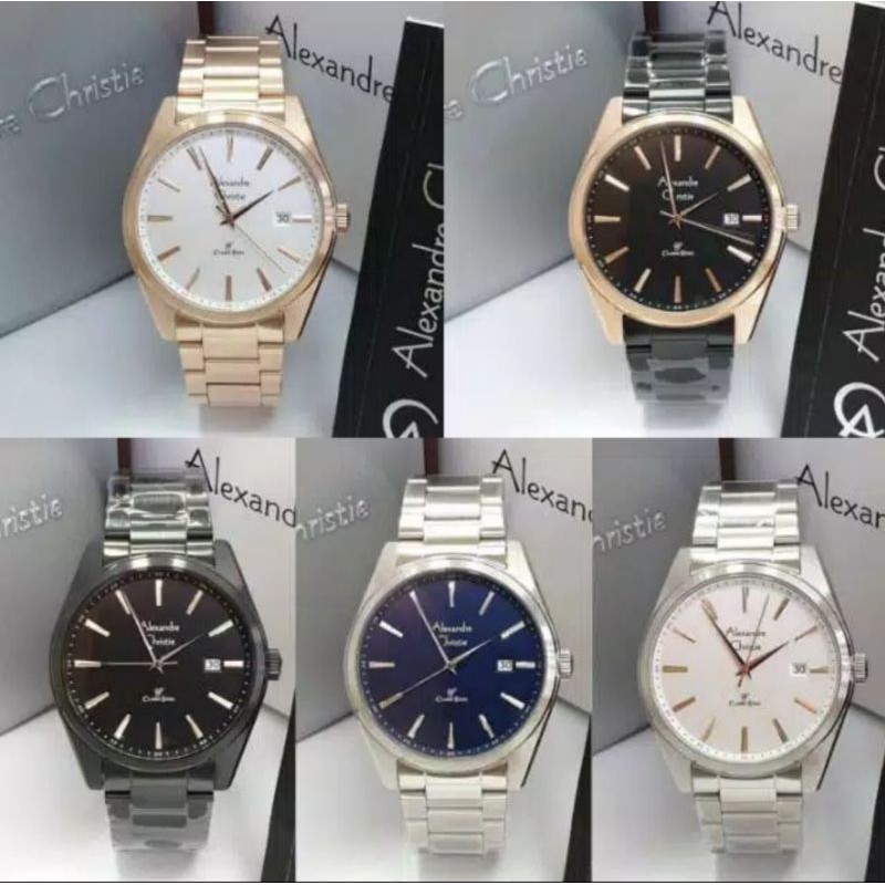 JAM TANGAN PRIA ALEXANDRE CHRISTIE  8617 AC 8617MD Ac 8617 ORIGINAL [ GARANSI RESMI 1 TAHUN ]