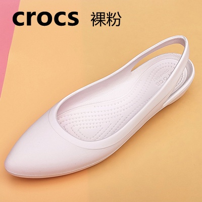 Crocs / Crocs Eve Slingback / Crocs Wanita / Crocs Woman / Flat Shoes / Sepatu Flat / Crocs Flat / Sepatu Kerja Wanita / Sepatu Flat Wanita / Crocs Cewe