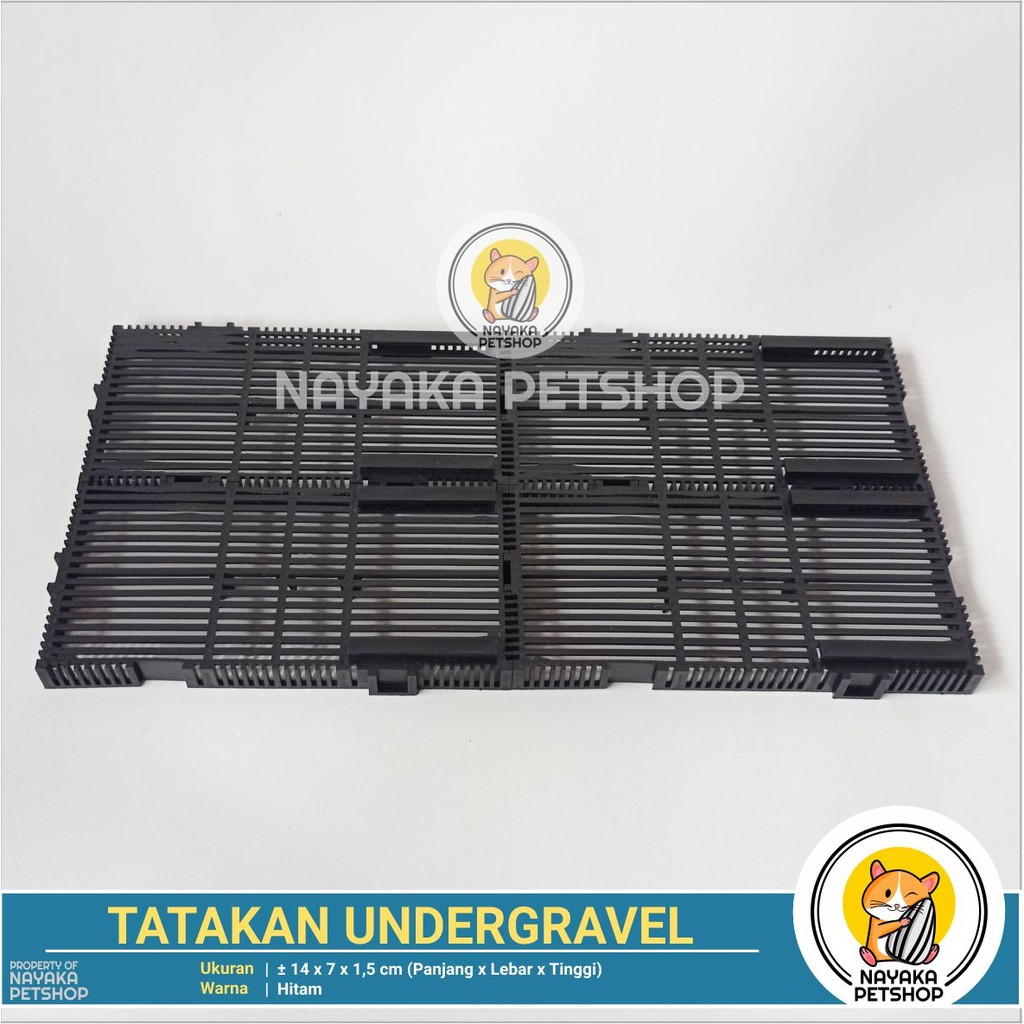 Tatakan Papan Alas Undergravel Filter Aquarium Aquascape