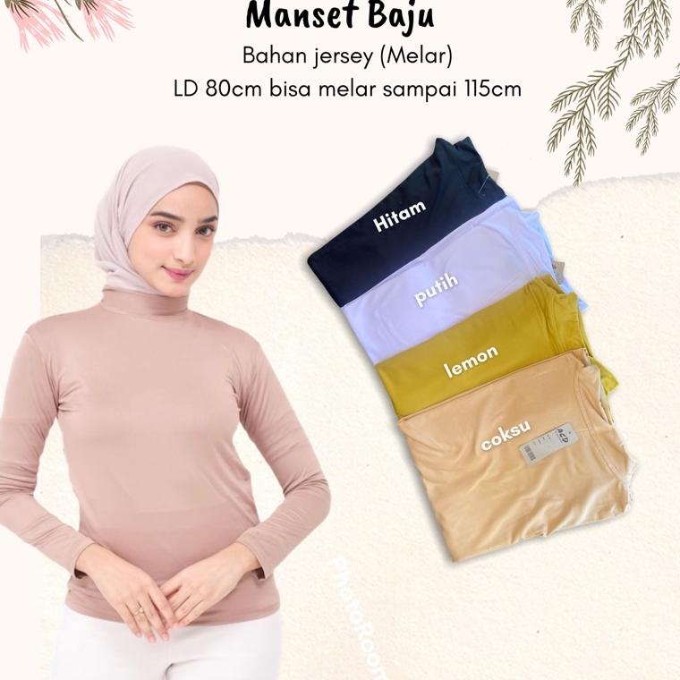 [Atg31au22ᴵ] MANSET SPANDEK | MANSET BAJU LENGAN PANJANG UNTUK DALEMAN | KAOS DALEMAN | KAOS DALEM
