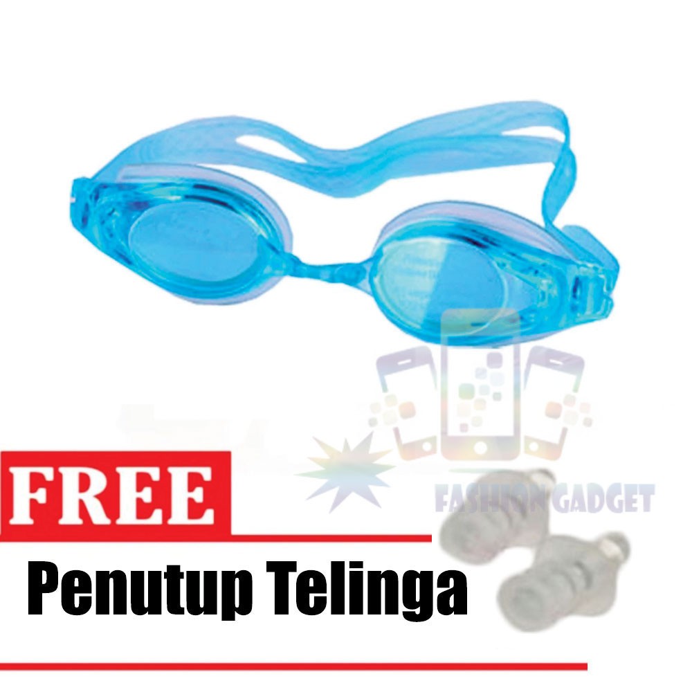 Kacamata Renang Santai / Kaca Mata Renang / Swimming Goggles Anti Fog Uv Protection