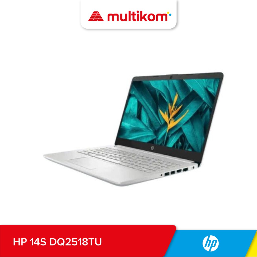 HP 14s dq2518TU Intel Celeron 6305 4GB 512ssd W10 OHS 14FHD SILVER