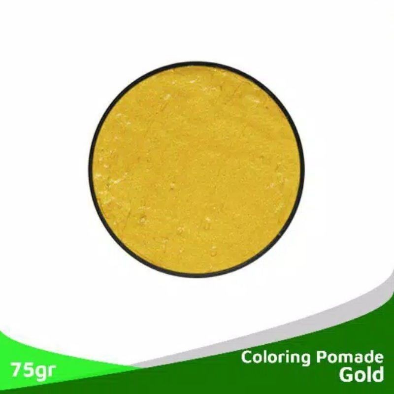 Tata Pomade Temporary Hair Coloring Easy Wash Water Based 75gr