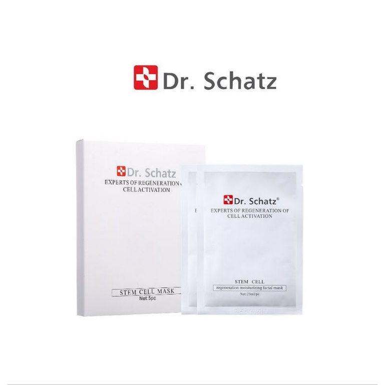 Jual DR.SCHATZ Stem cell face mask / swiss formulated skin care (5PC