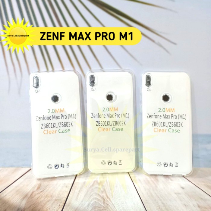 Case Asus ZB601KL - Case Clear 2MM Asus Zenfone Max Pro M1 ZB602KL