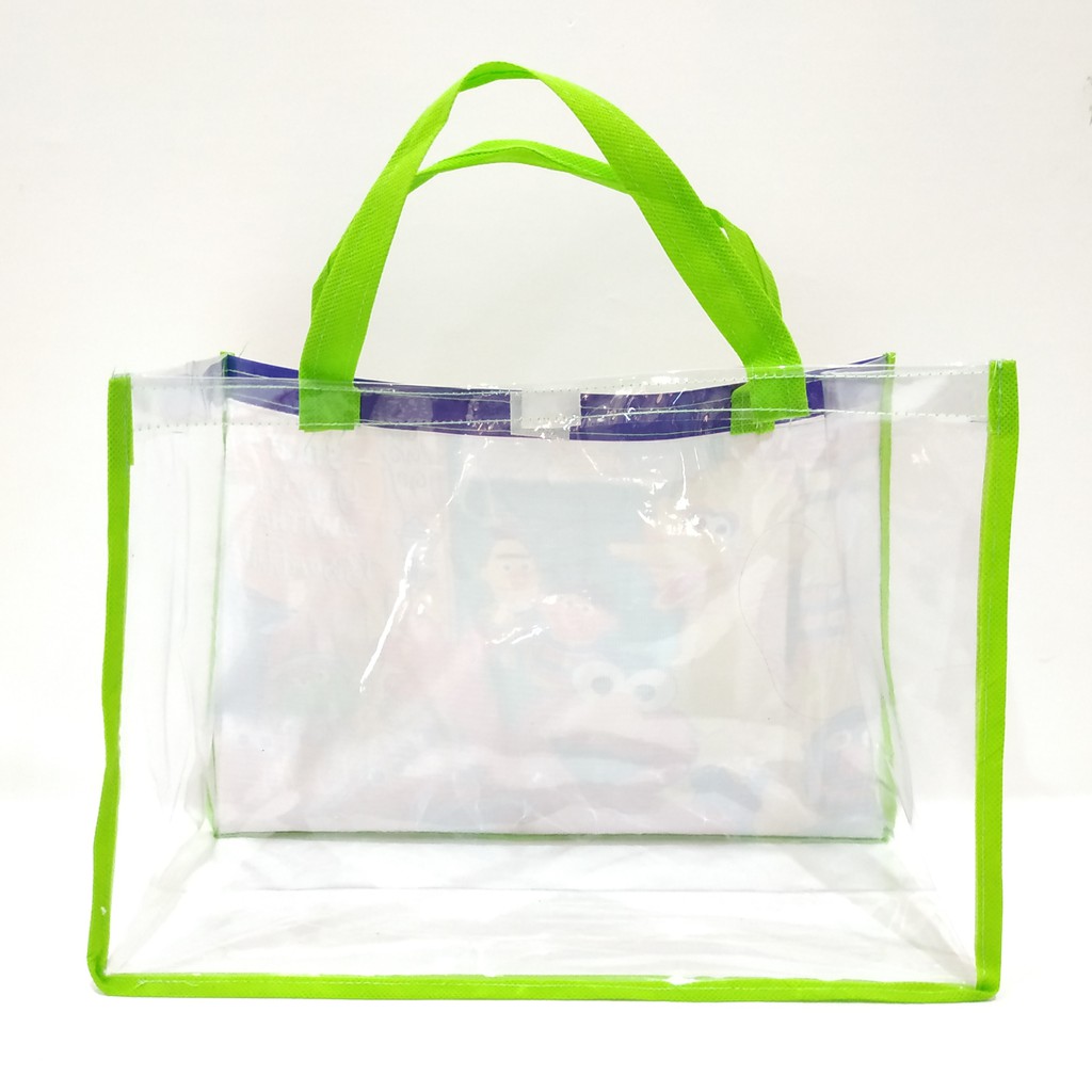Tas Souvenir Ulang Tahun / Tas Ultah / Tas Souvenir / Jinjing Mika tebal Oscar / Goodie Bag-6