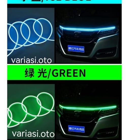 Promo - LAMPU STRIP LED FLEKSIBEL UNIVERSAL DEKORASI MOBIL LAMPU STRIP NEON 12V ✔