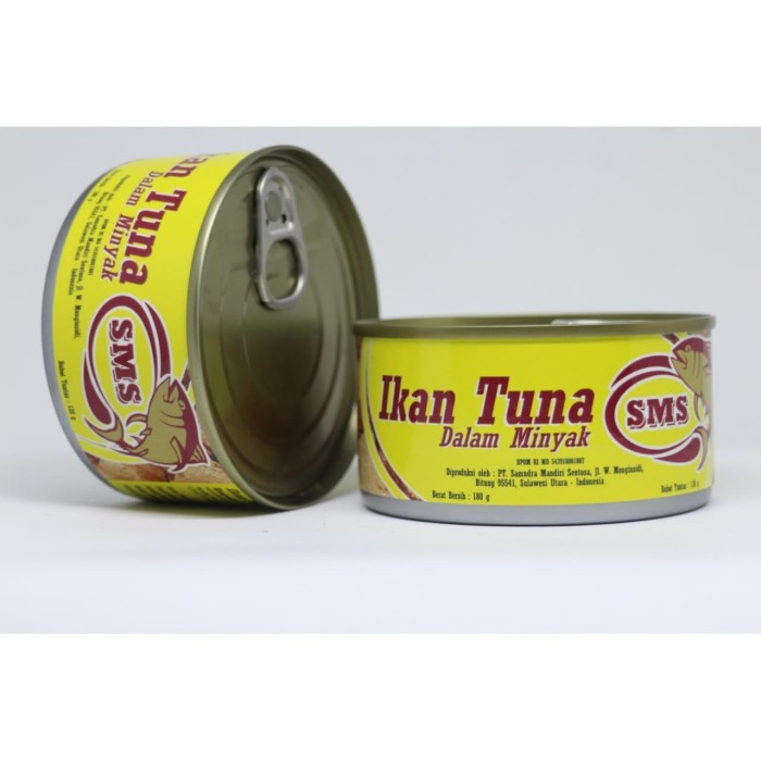 

f0fjhubfe00 Sms Ikan Tuna Kaleng Dalam Sambal Goreng 180Gr DsGk