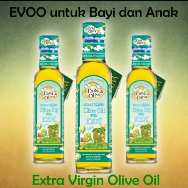

EVOO casa di olivia 250ml / extra virgin olive oil /minyak zaitun untuk MPASI