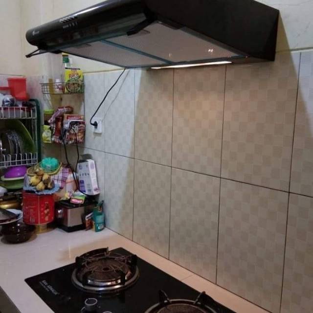 Cooker Hood Blue GAZ Garansi 2Th