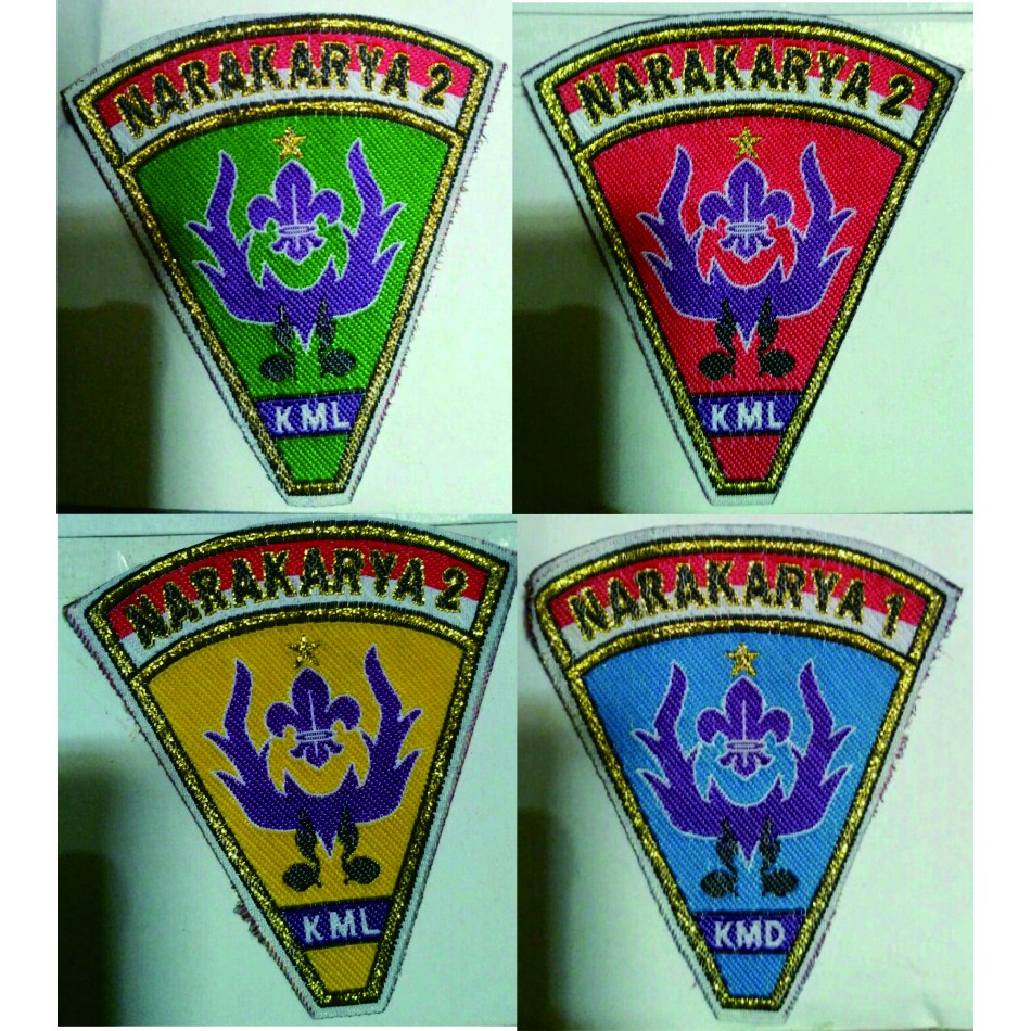 Badge Bet Patch KML Patch KMD Patch Narakarya Woven