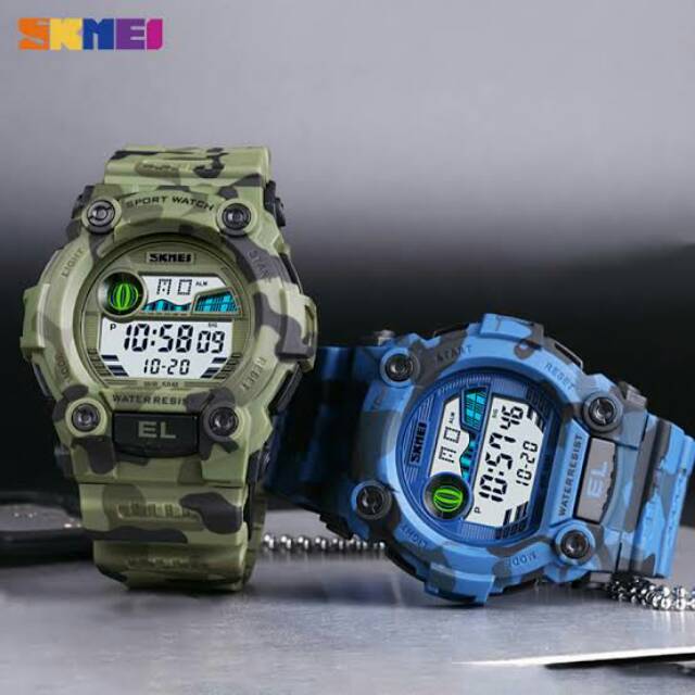 Jam SKMEI 1633 doreng original WR