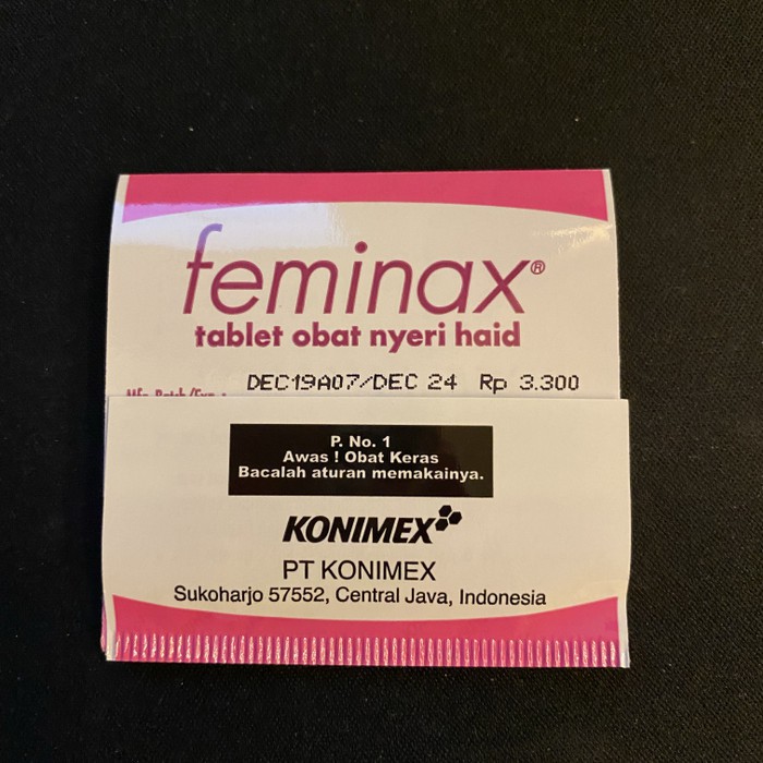 Feminax isi 4 tablet