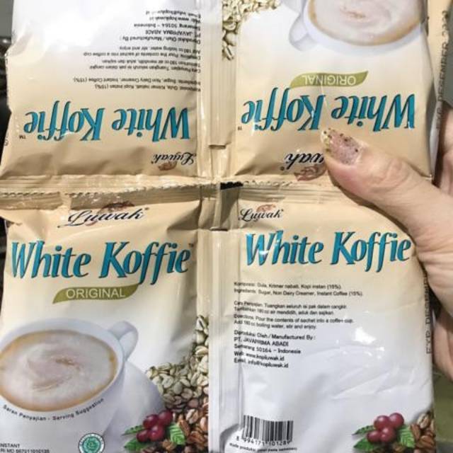 

Luwak white koffie / Luwak white coffie