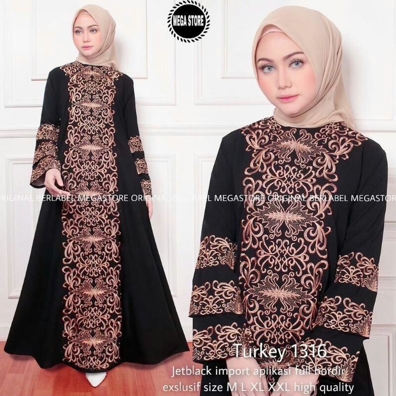 [megastore] abaya turkey 1316
