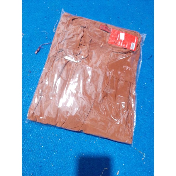 GAMIS JERSEY PREMIUM model AMORI DRESS ABAYA | RFILLY-Teracotta