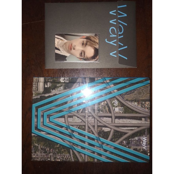 ALBUM KICKBACK WAYV UNSEALED FULLSET STRANGER VER. PC WINWIN & POSTCARD WINWIN
