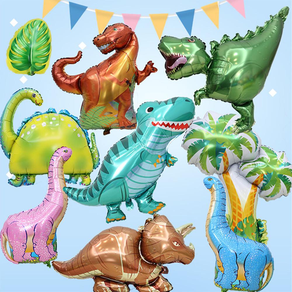 Balon Foil Bentuk Dinosaurus Untuk Pesta Ulang Tahun Anak