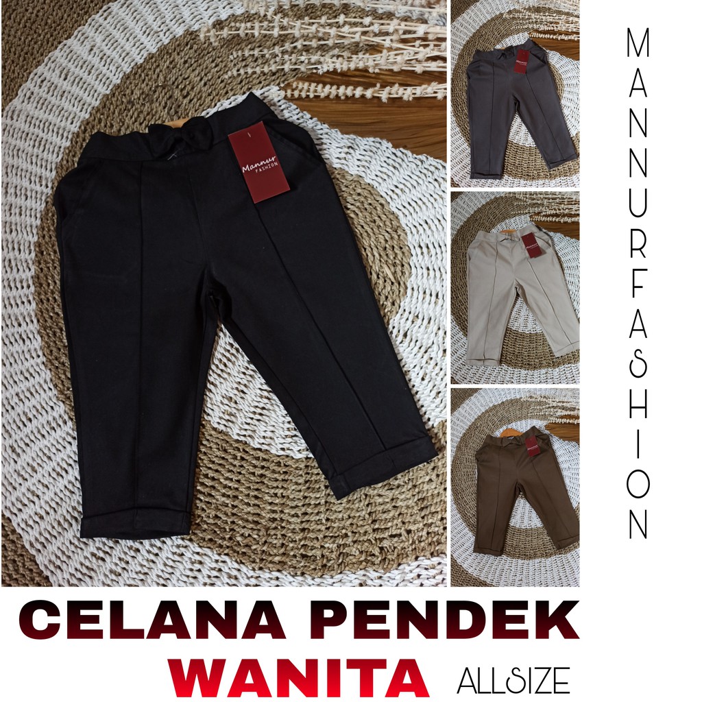 Celana pendek wanita katun 3 4 celana katun wanita murah Celana pendek wanita katun 3 4 celana katun wanita murah