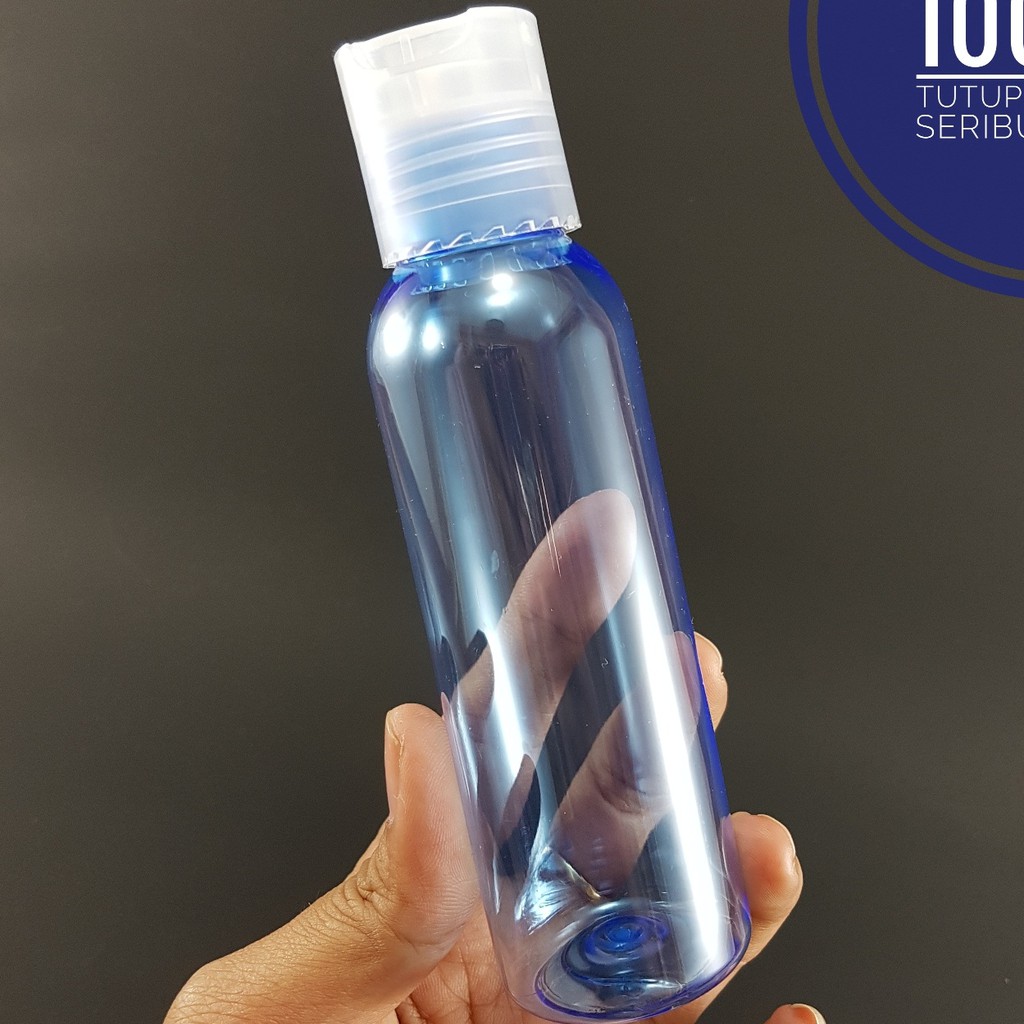 Botol Plastik 100 ml Plastik - Botol Isi Ulang Plastik PET Presstop