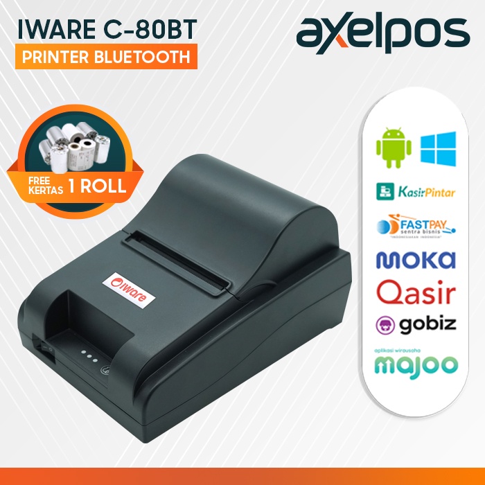 PRINTER BLUETOOTH KASIR THERMAL 80MM IWARE C80BT