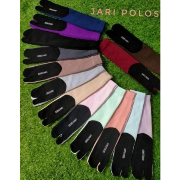 Kaos kaki Jempol telapak hitam Bahan nylon Tebal dan Awet