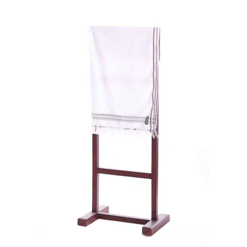 SURBAN SUBAIYAH ATLAS WARNA POLOS PUTIH A004