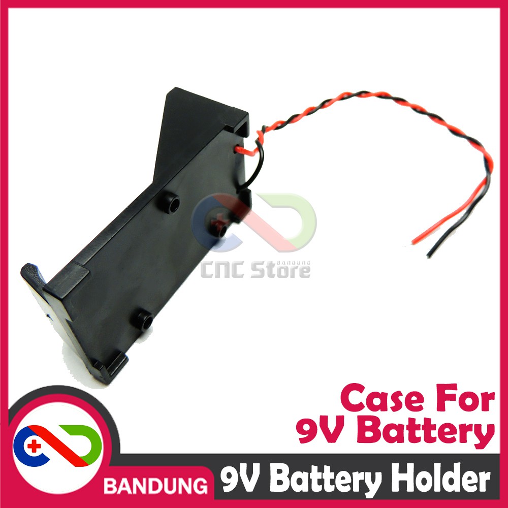 TEMPAT CASE BATERAI HOLDER 9V SOCKET BATERAI 9V BATTERY BOX 9V