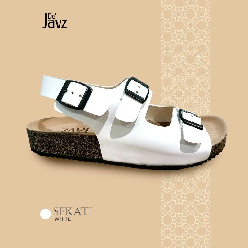 DE'JAVZ - Sekati Triple Strap Sandal Simple Elegan