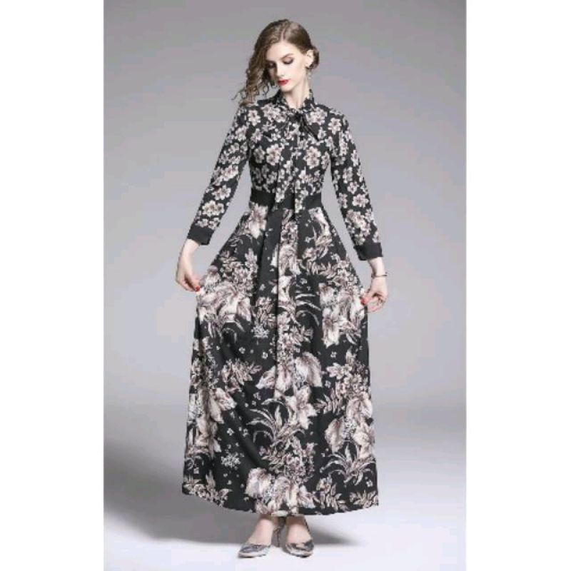 Maxi Dress AVA CHARMING Premium Import