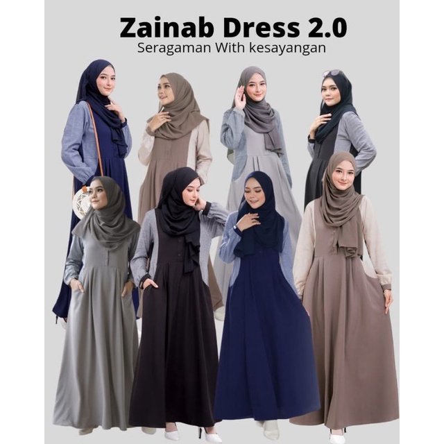 [YASMEERA] ZAINAB DRESS 2.0 by YASMEERA