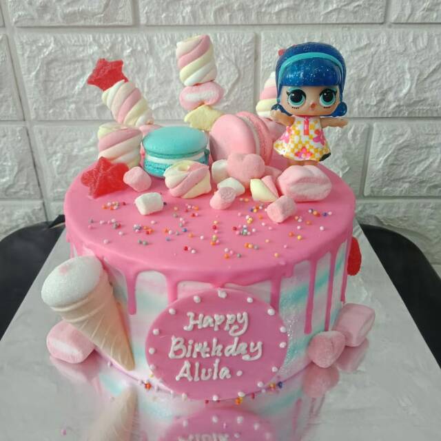 Kue Ulang tahun/ birthday cake / bolu enak / LOL