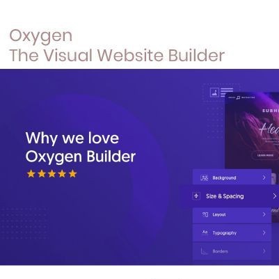 WEBKIT - Oxygen  The Visual Website Builder MURAH