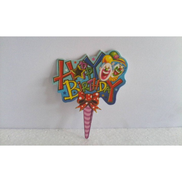 Hiasan kue ulang tahun kertas