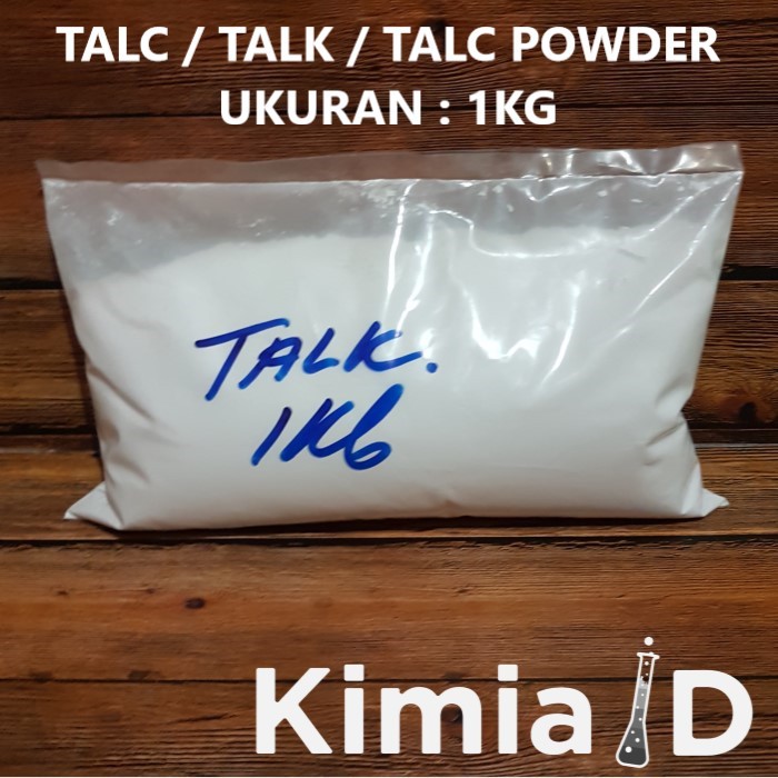 Talk 1Kg - Talk - Talk 1 Kg - Talc 1Kg - Bubuk Talk - Tepung Resin - Dempul Resin - Resin Fiberglass