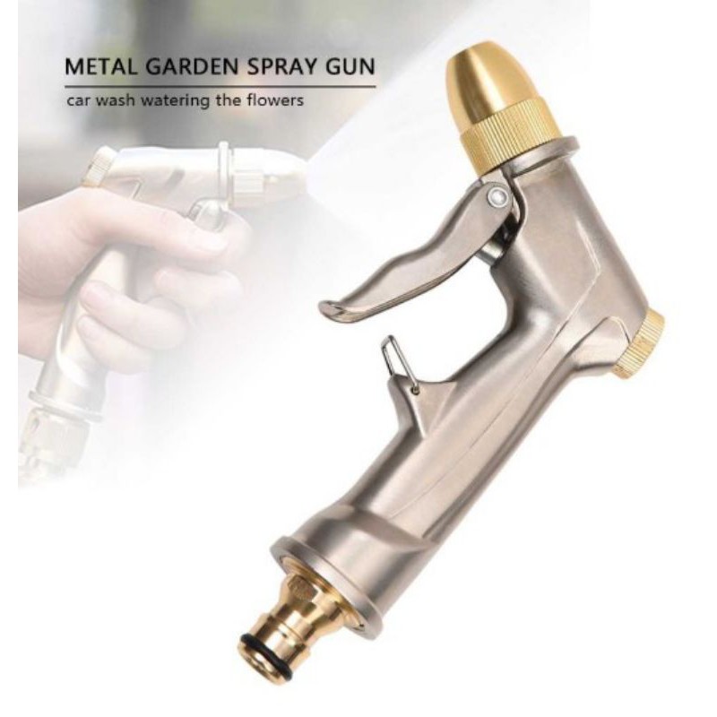 Kepala Selang Semprotan Air Cuci Mobil/Spray Steam Water Gun Taman