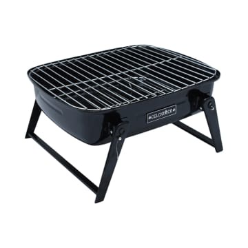 Celcio &amp; Co Pemanggang Arang Bbq Portabel uk 35,8 x 30 x 17,5 cm