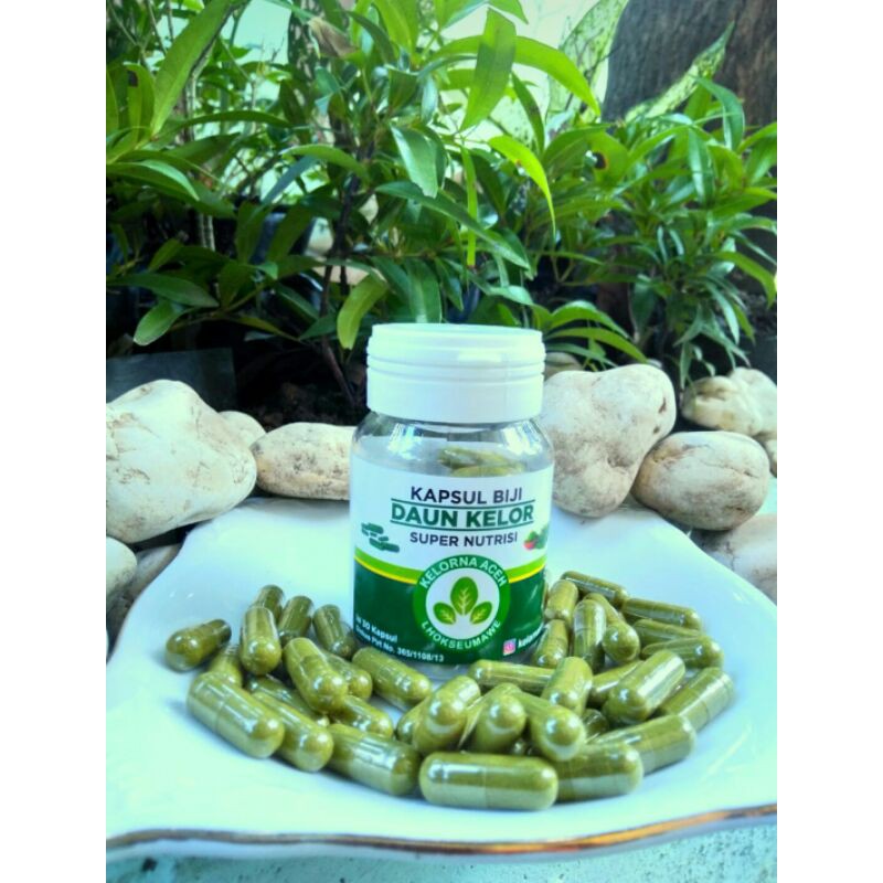 

Kapsul Daun Kelor + Biji Kelor Organik (Moringa)