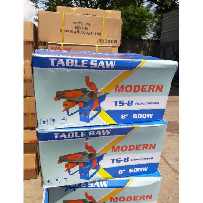 Mesin Table Saw Modern Ts 8 _ Mesin Potong Kayu Tehnik.Offshore