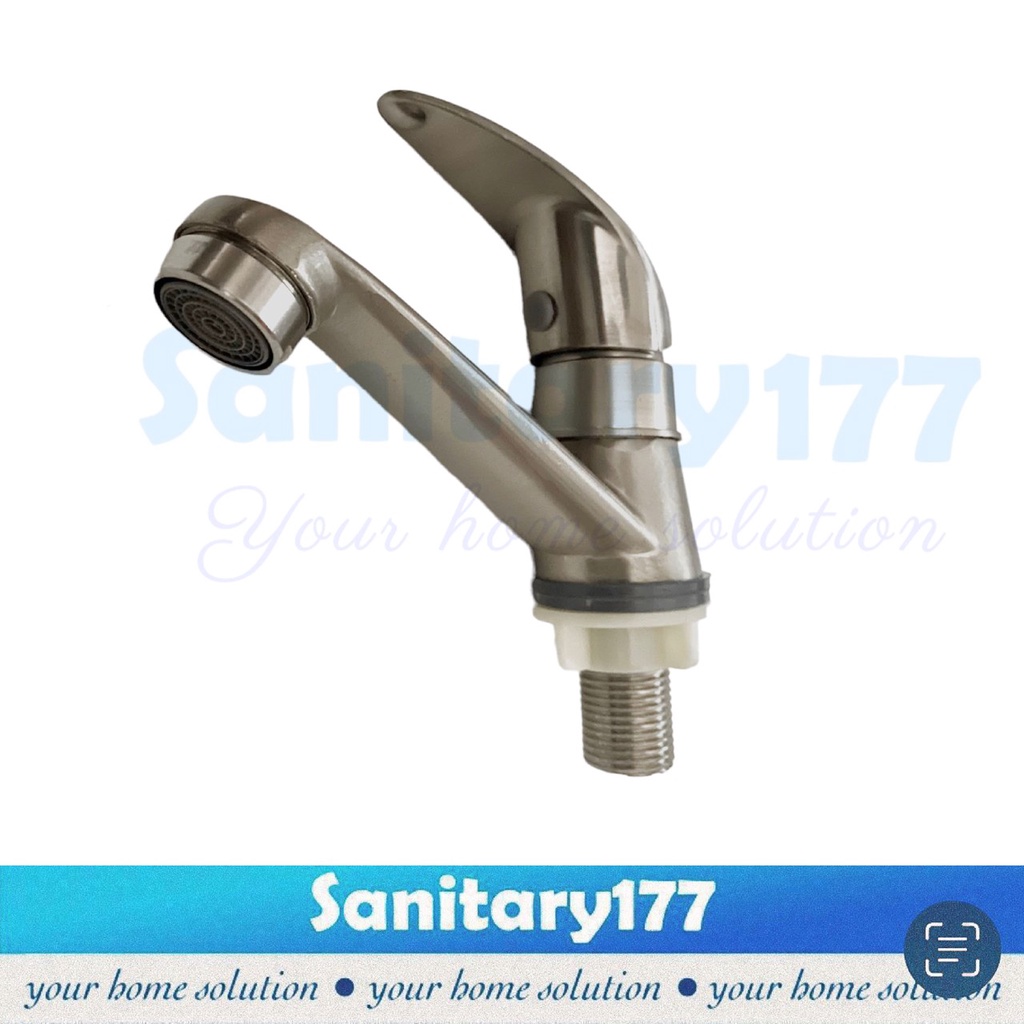 Kran wastafel cuci tangan stainless angkat UP DOWN Murah R11- keran washtafel murah washbowl faucet basin tap minimalis