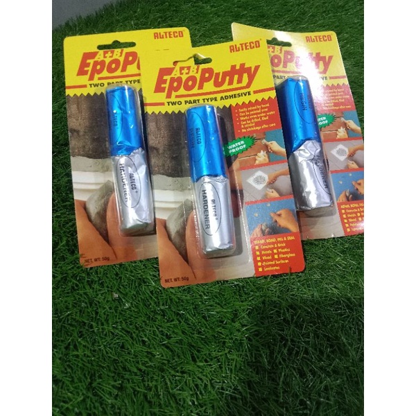 

Lem epo putty 50g lem porting lem serbaguna