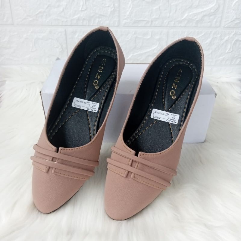 Sepatu Balet Kerja Santai Kasual Slip On Flatshoes Murah Terbaru bisa COD