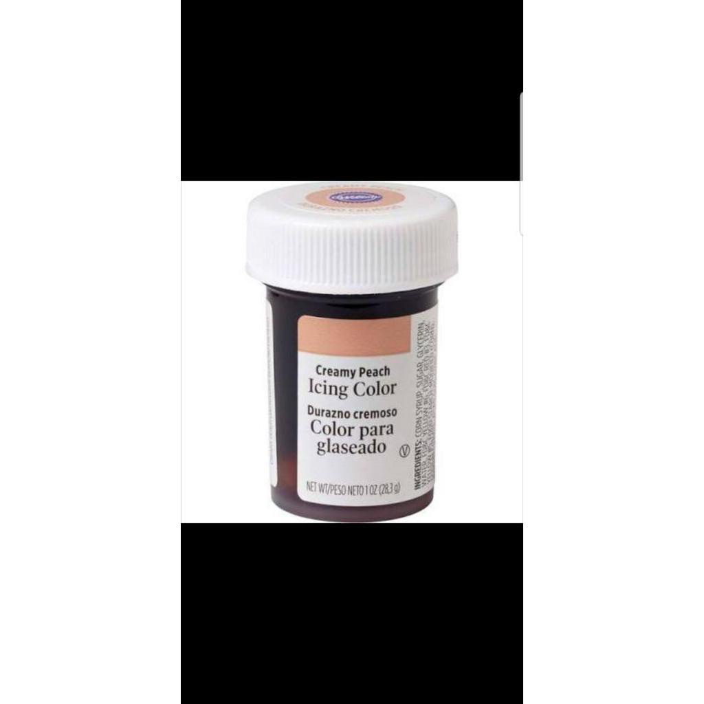 

Wilton color Peach 1oz
