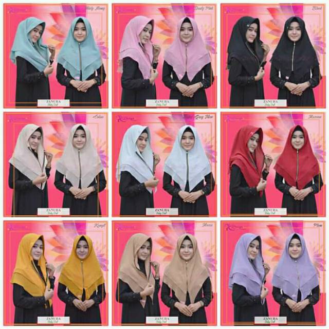 Bergo zunuba by razqa hijab