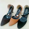 Promo High Heels SW811 / high heels suede tinggi 7cm