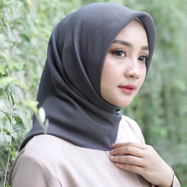 Hijab Jilbab Segiempat Cornskin Shopee Indonesia