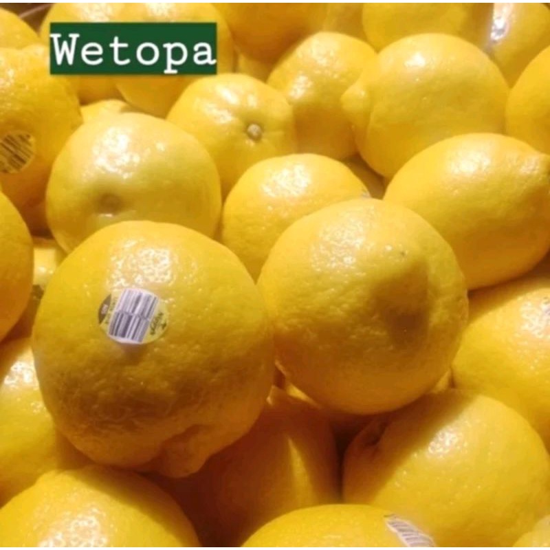 

Lemon import per 1kg