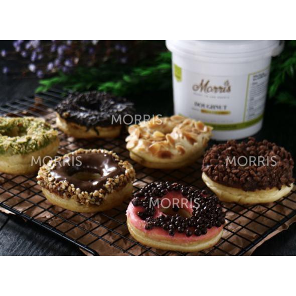 

Toko-Bahan-Kue- Morris Premix Donat (Free Chocolate + Ragi + Margarin) Tepung Premiks -Terlengkap-