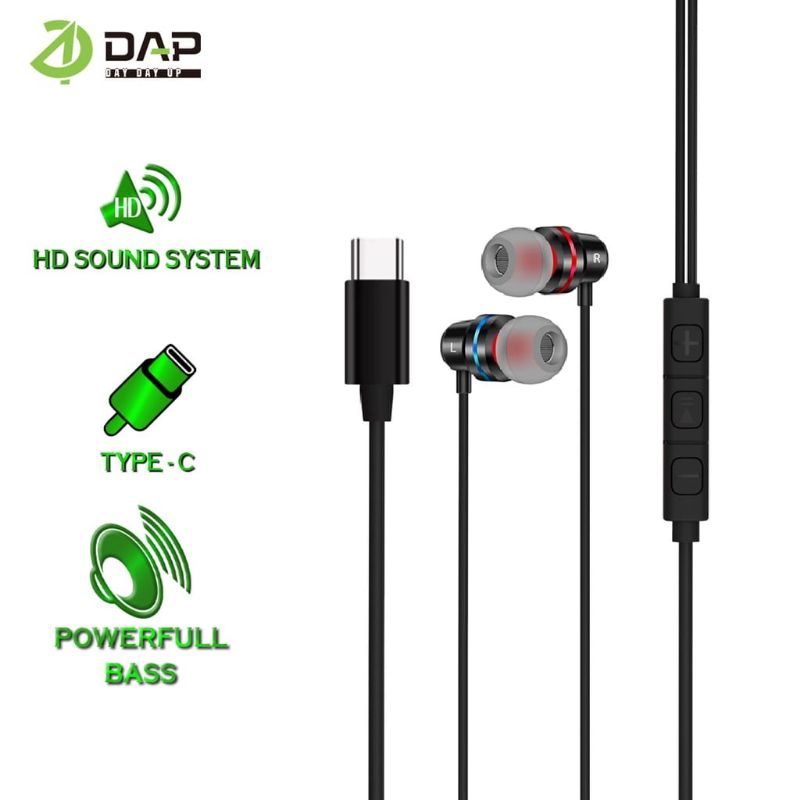 DAP Headset Earphone Type C DH-F17